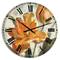 Designart 'Parrot Tulips I On Ivory Farmhouse Wall Clock